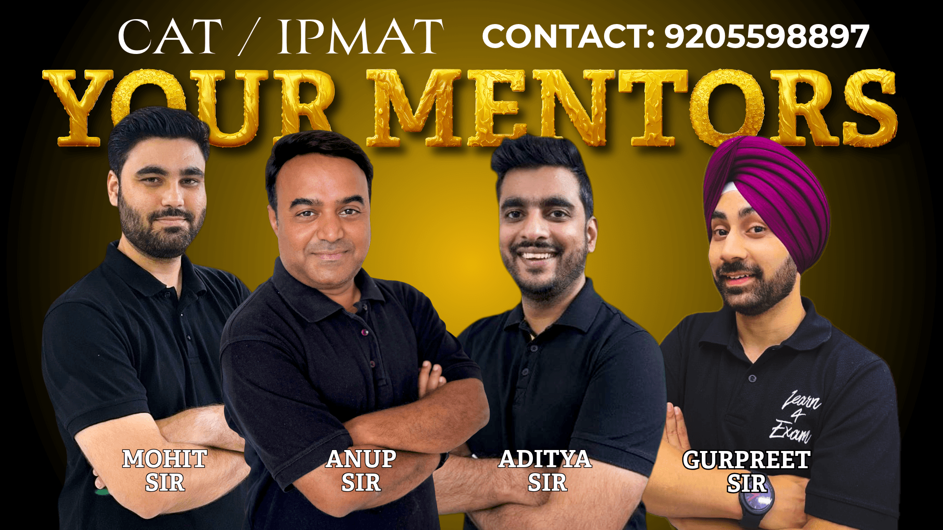 Learn4Exam Mentors for CAT & IPMAT